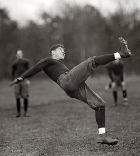 Georgetown football halfback Harry Costello