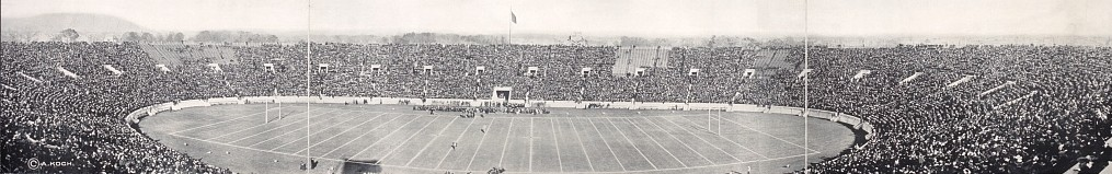 Princeton-Yale football game at the Yale Bowl in 1915