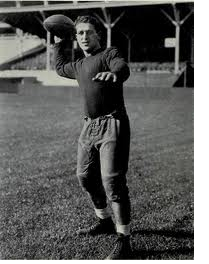 Michigan quarterback Harry Newman