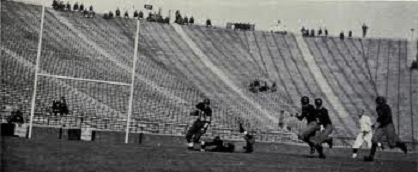 Michigan at Illinois football game 1932