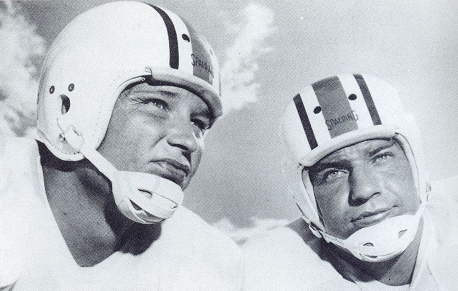 Auburn football players Jackie Burkett and Zeke Smith