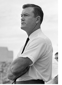 Texas football coach Darrell Royal