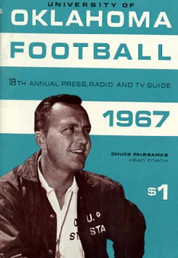 1967 Oklahoma football media guide