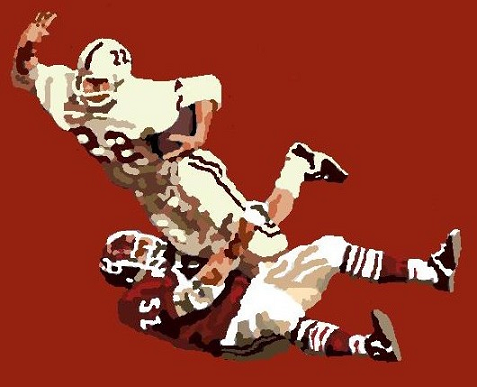 Alabama vs. Oklahoma in the 1970 Bluebonnet Bowl