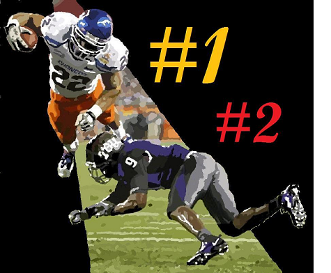 2010 Boise State and Texas Christian #1 and #2