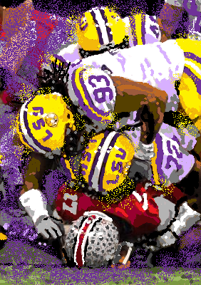 LSU-Ohio State in 2007 National Championship Game