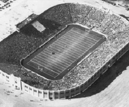 Notre Dame Stadium, dedication game against Navy October 11, 1930
