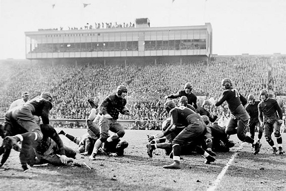 Southern Cal football game at Notre Dame, 1931