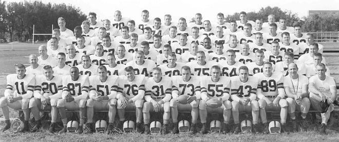 1956 Iowa football team
