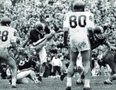 Oregon State field goal to beat Southern Cal 3-0 in 1967